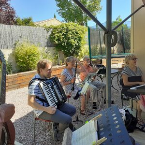 Culte au jardin chez Vénus et Jean-Pierre