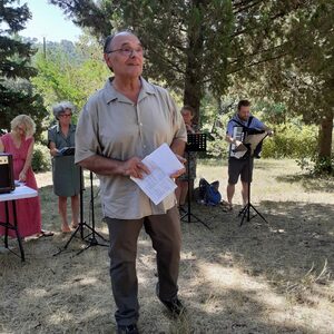 Culte en plein air  à Clermont