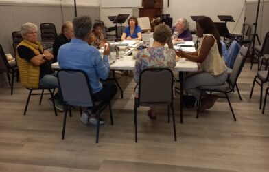 Première séance de formation à la liturgie et le culte