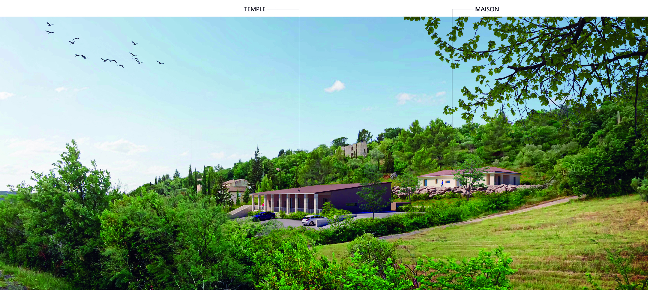 temple et presbytère